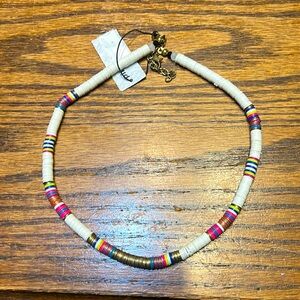 NWT Pinkhouse sequin necklace 16 inch adjustable